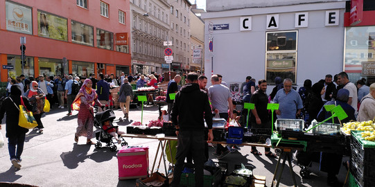 Markt im 10. Distrikt in Wien