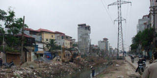 Kanal in Hanoi, Vietnam (2009)